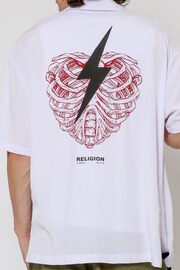 Religion White Coheart Bold Shirt - Image 5 of 6