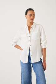 Hush Cream Alannah Cotton Shirt - Image 1 of 4