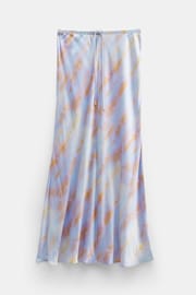 Hush Blue Indra Satin Maxi Skirts - Image 5 of 5