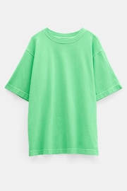 Hush Green Flo Oversized Cotton T-Shirt - Image 4 of 4