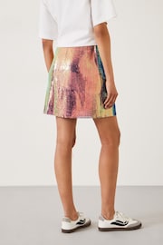 Hush Metallic Natalia Sequin Mini Skirts - Image 3 of 4