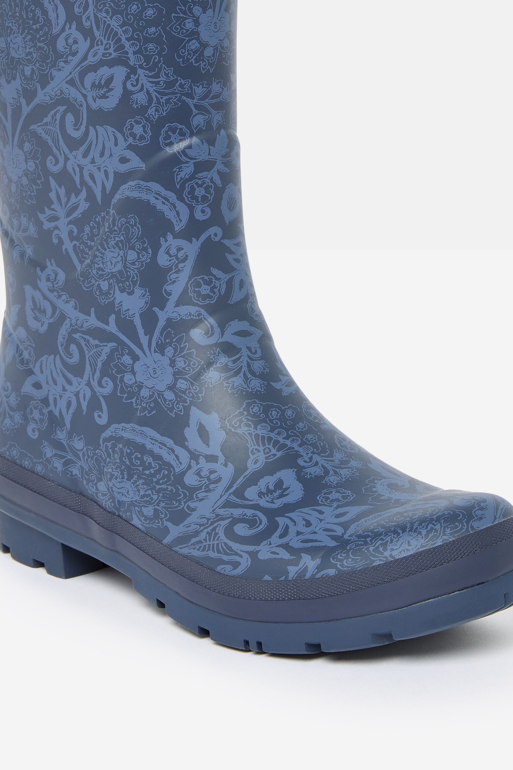 Printed wellies with adjustable back gusset on sale