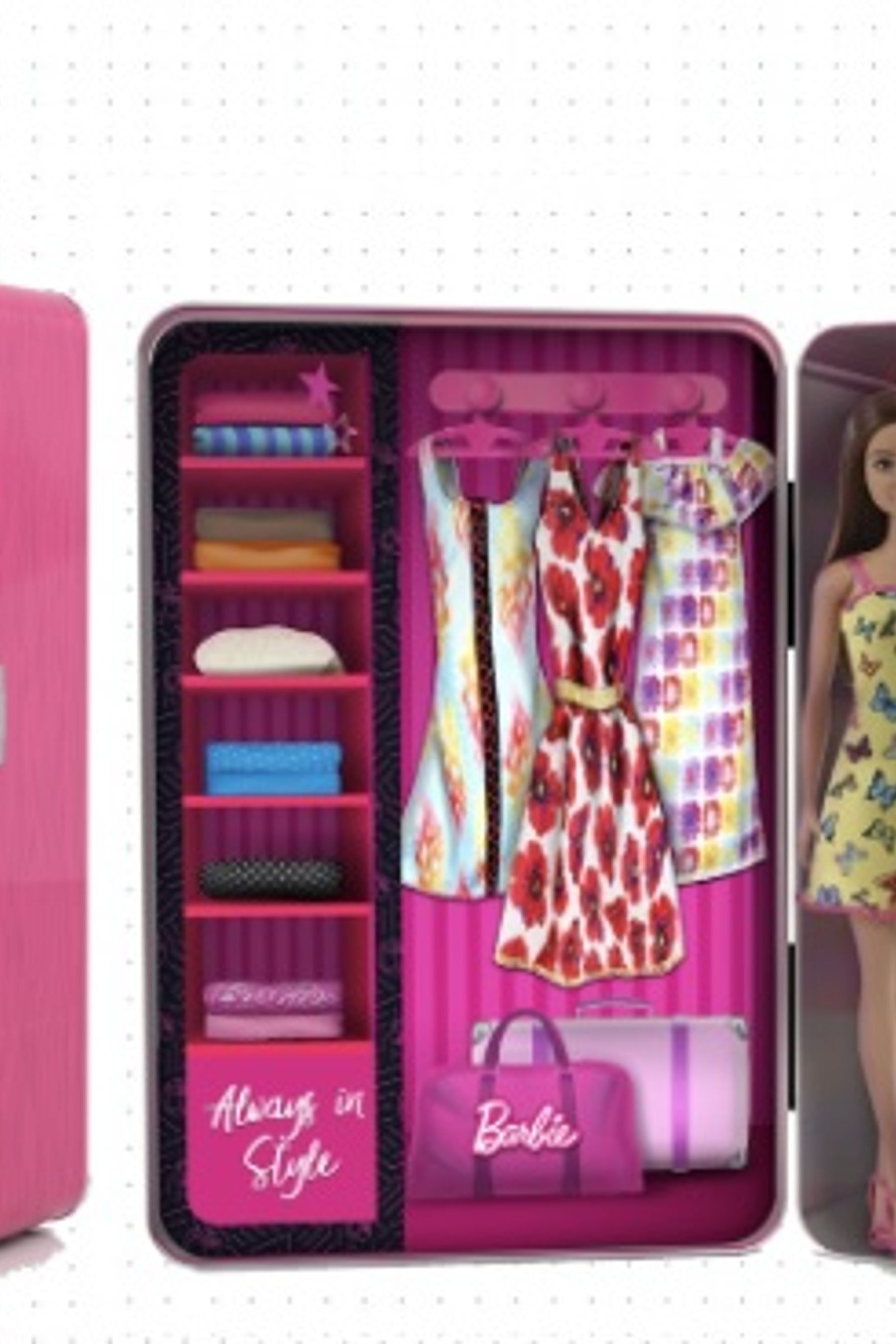 Buy Barbie Take Along Doll Case Wardrobe from the Next UK online shop