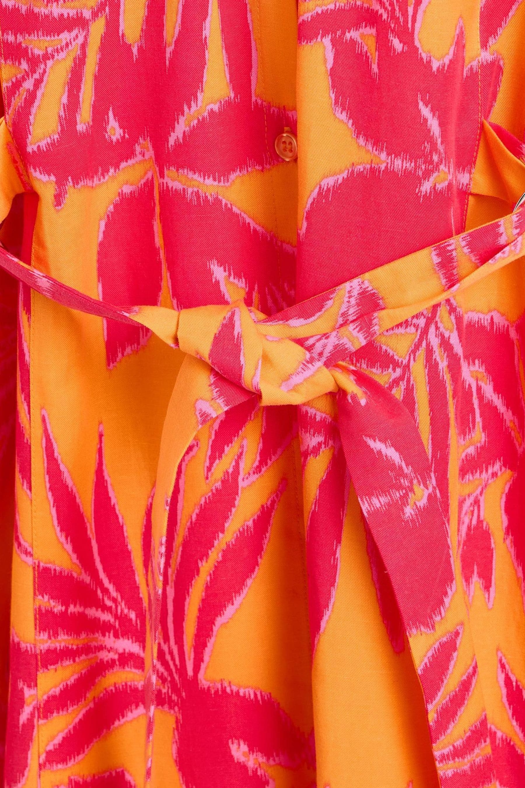 Oliver bonas orange dress online