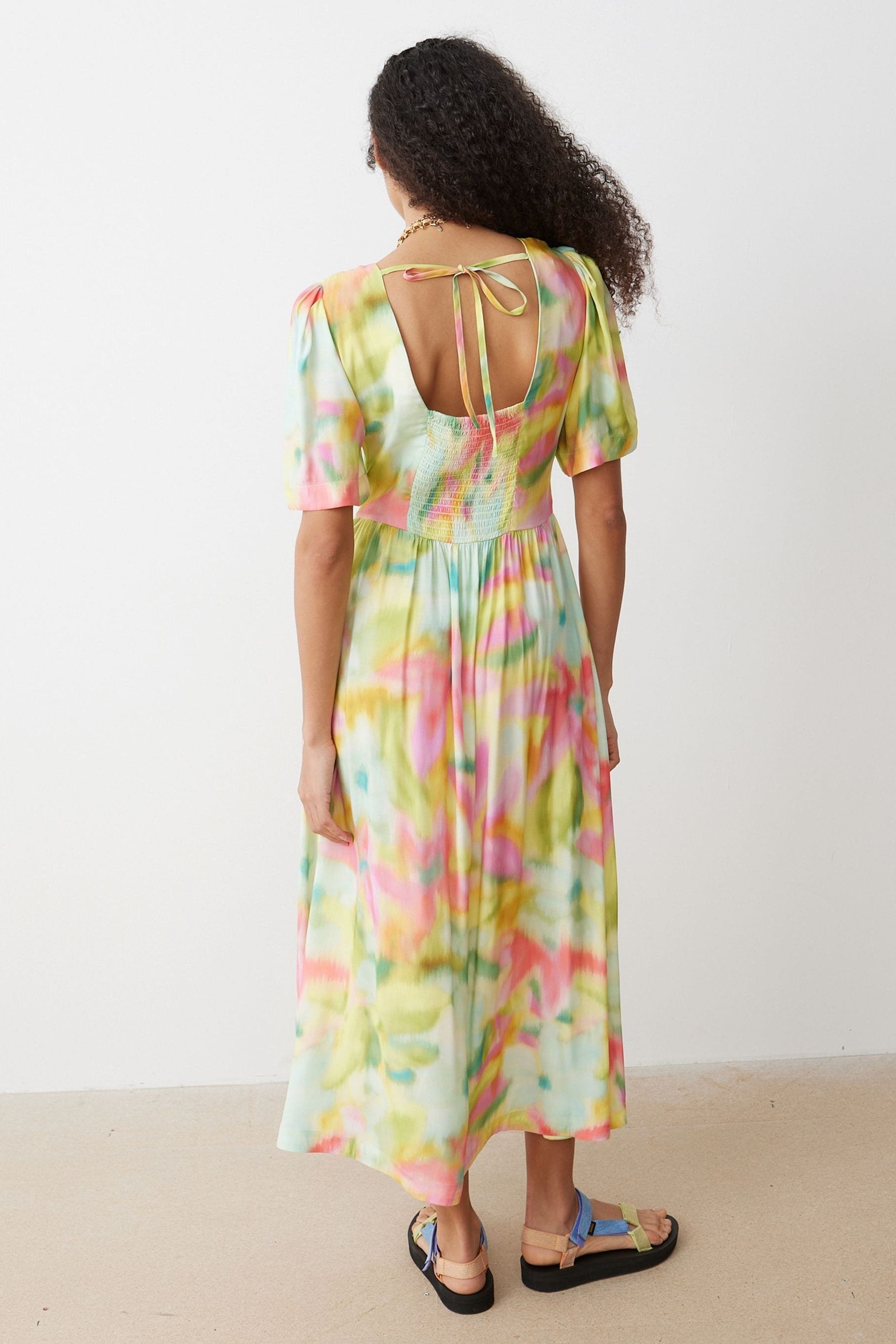 Oliver bonas yellow dress hotsell