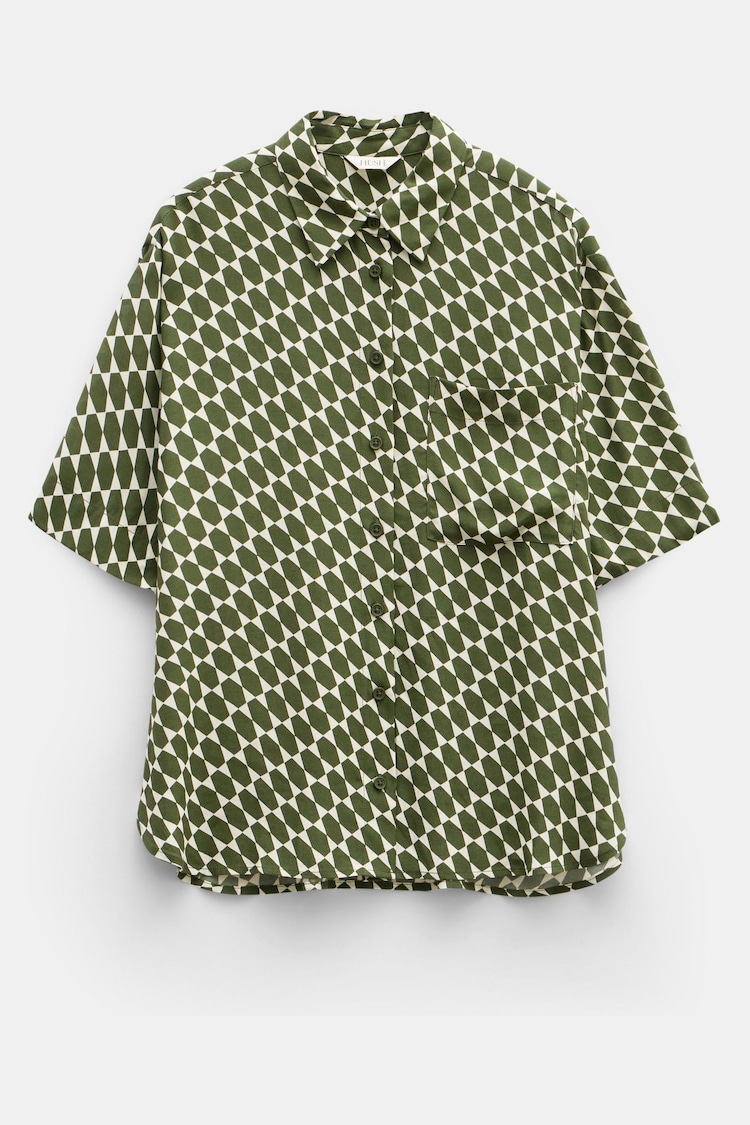 Hush Green Shia Sleeve Shirt - Image 5 of 5