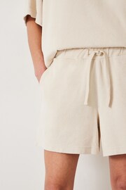 Hush White Taylah Towelling Shorts - Image 4 of 5