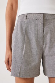 Hush Grey Shona Striped Shorts - Image 4 of 5