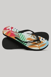 Superdry Pink Logo Vegan Flip Flops - Image 2 of 4