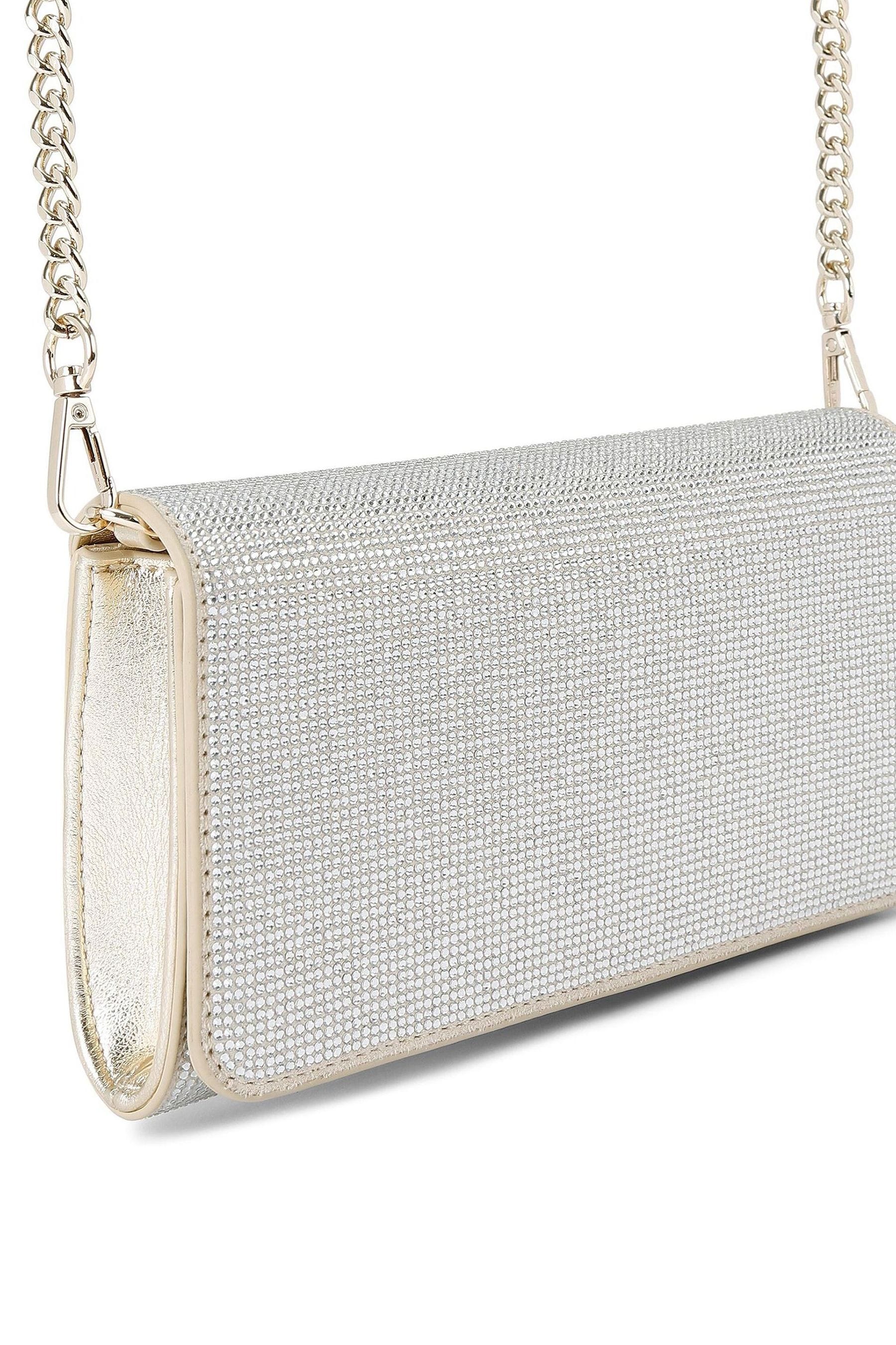 Kurt geiger silver bag sale