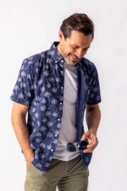 Lakeland Leather Blue Clothing Ashley Cotton Short Sleeve Shirt - Image 2 of 5