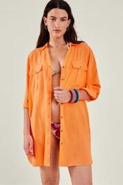 Accessorize Orange Beach Shirt - Image 1 of 3