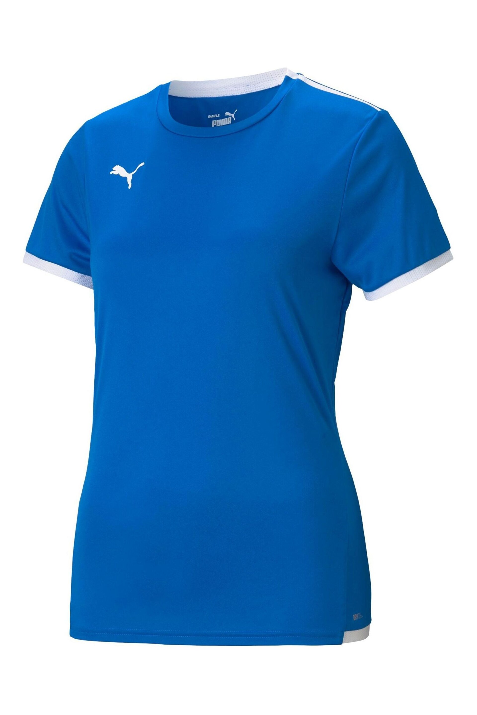Puma Blue Womens Teamliga Football Jersey - Image 1 of 3