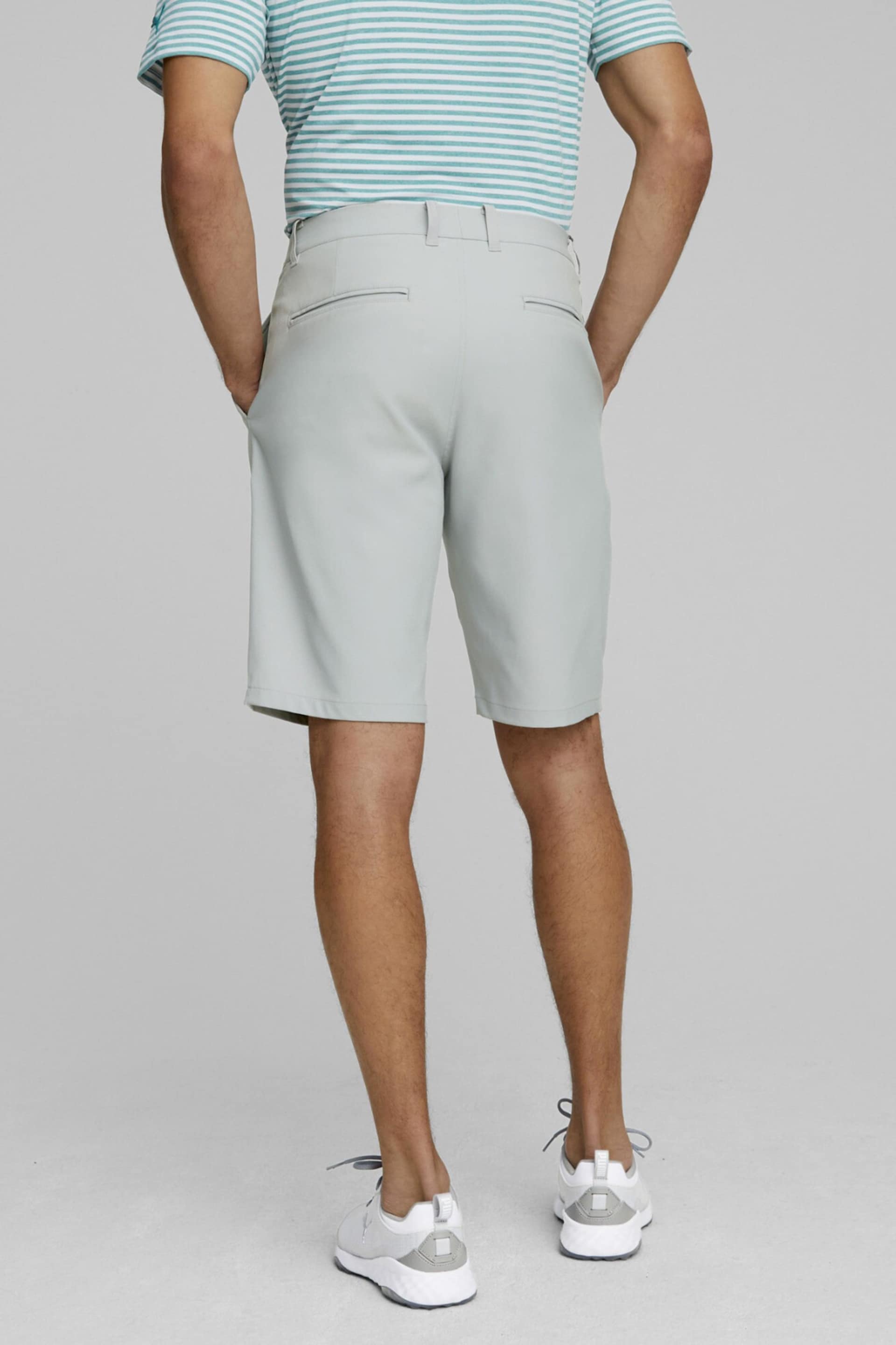 Puma Grey Dealer 10" Mens Golf Shorts - Image 2 of 5