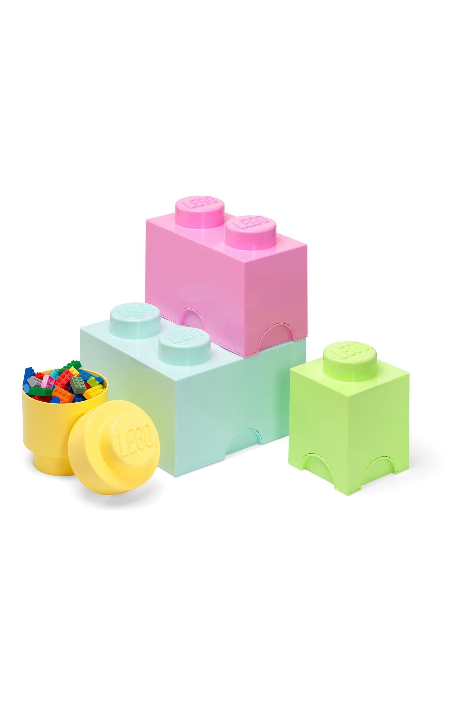 Buy LEGO Pale Storage Brick Multi Pack 4 Piece from the Next UK online shop