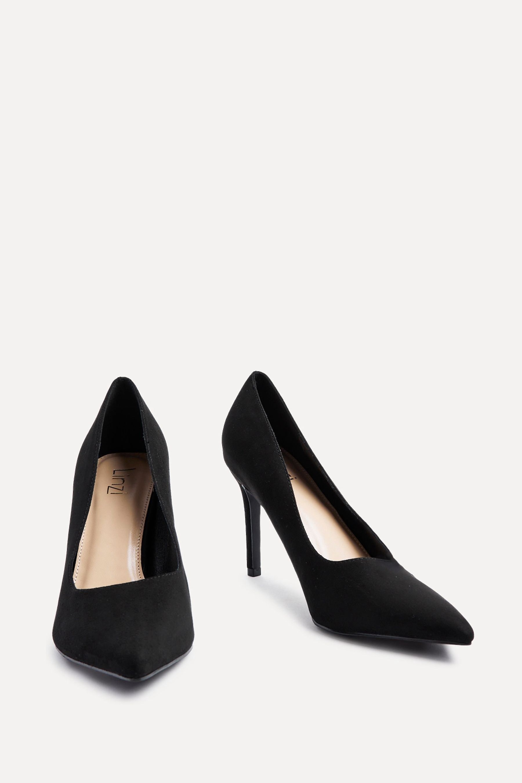 Buy Linzi Black Opera Stiletto Closed Toe Court Heels from the Next UK online shop