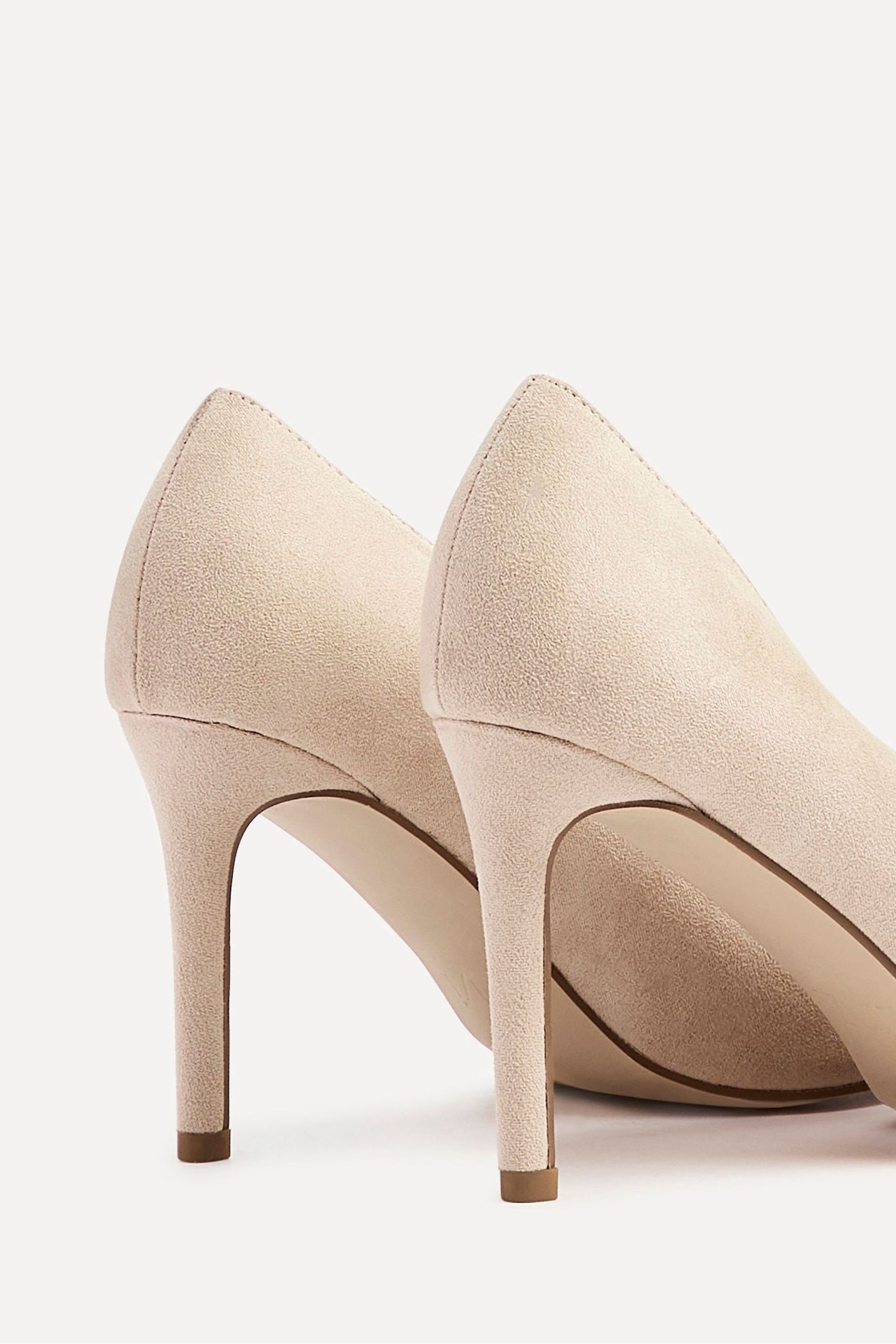 Nude suede court heels deals