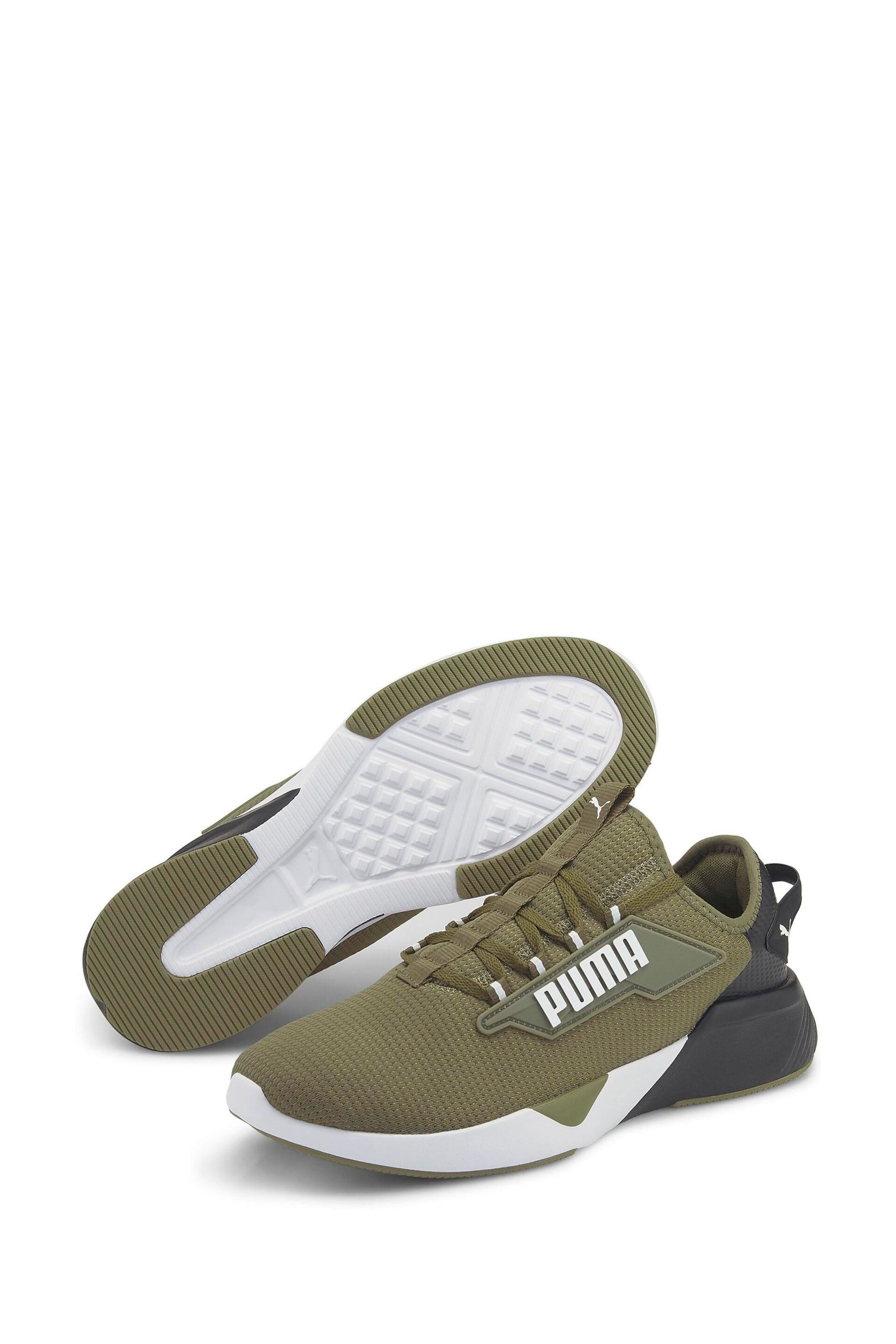 Puma Green Retaliate 2 Running Shoes - Image 5 of 6