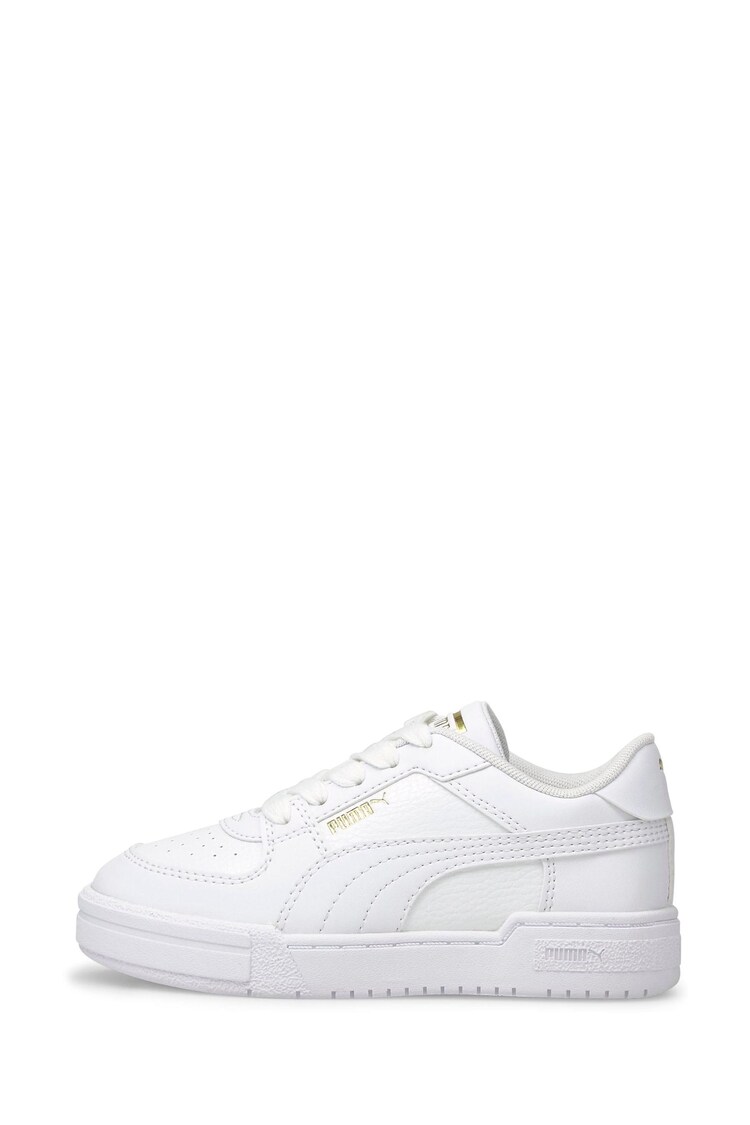 Puma White CA Pro Classic Kids' Trainers - Image 1 of 6