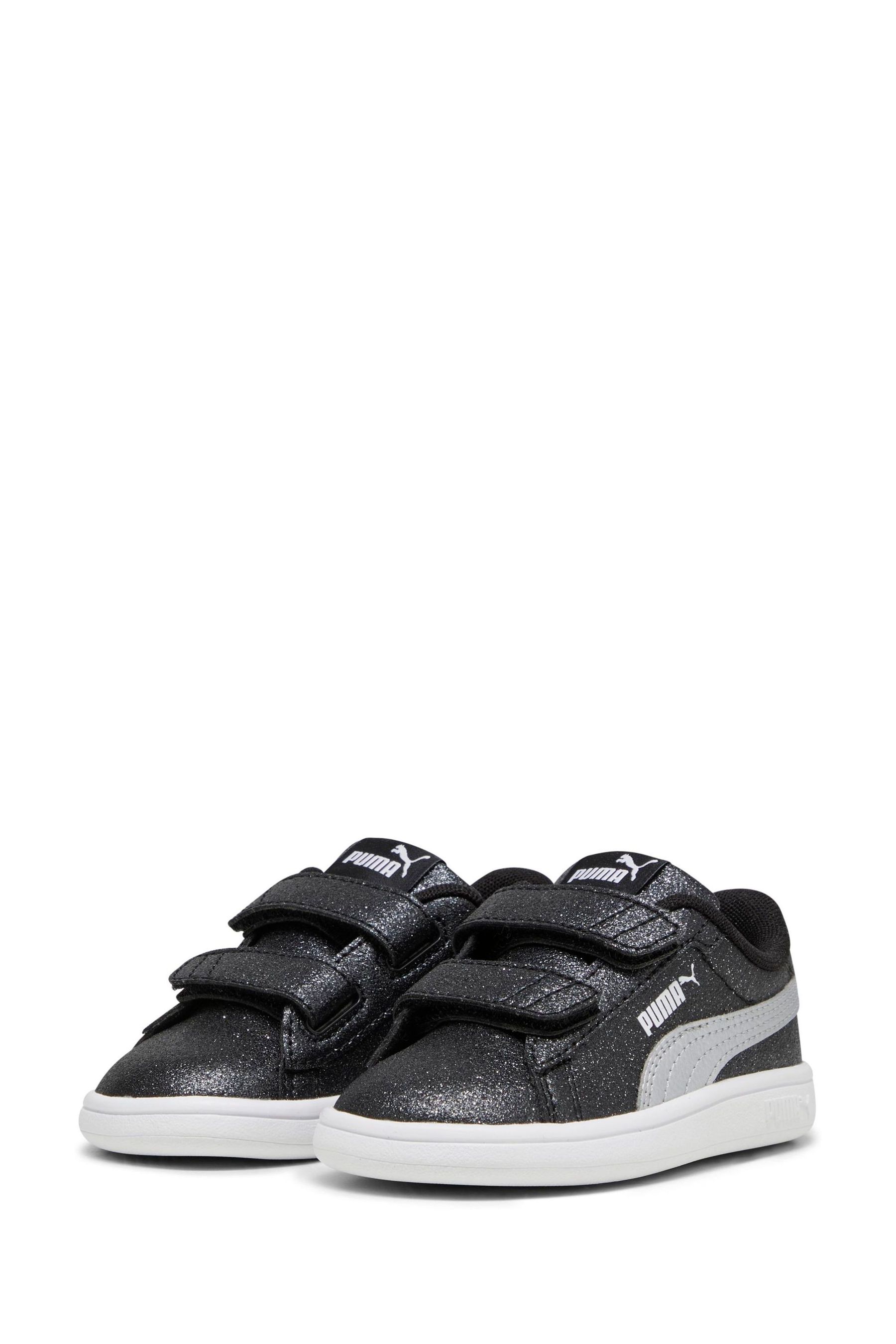 Buy Puma Black Smash 3.0 Glitz Glam Toddlers Trainers from the Next UK online shop