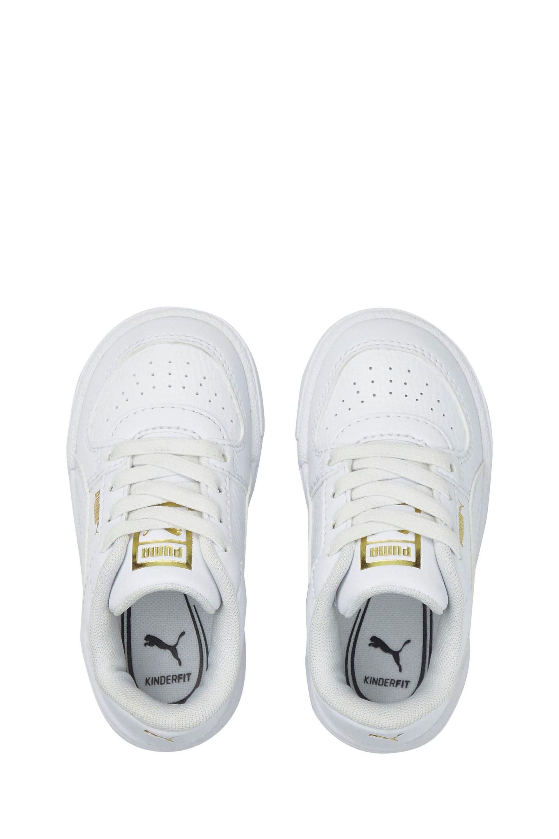 Puma White CA Pro Classic AC Babies Trainers - Image 3 of 6