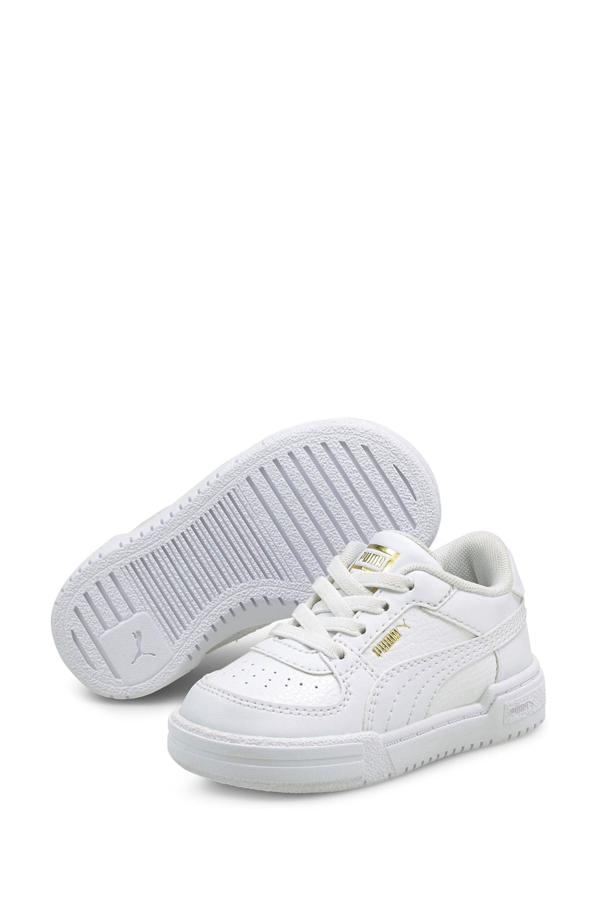 Puma White CA Pro Classic AC Babies Trainers - Image 4 of 6