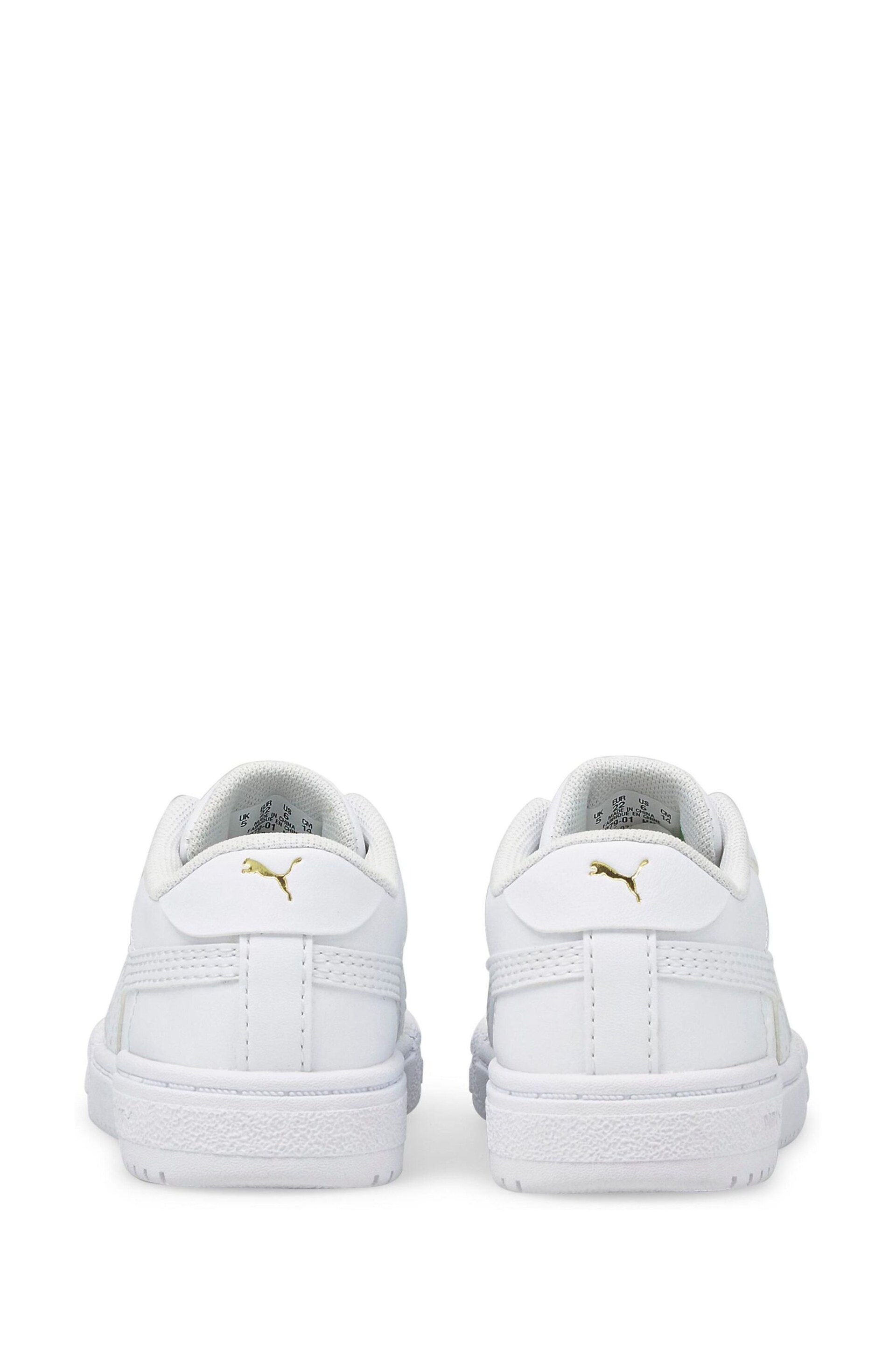 Puma White CA Pro Classic AC Babies Trainers - Image 5 of 6