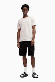 AllSaints Nude Brace Shortsleeve Crew T-Shirts 3 Pack - Image 4 of 7