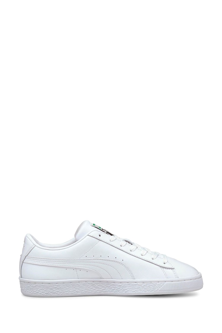 Puma White Basket Classic XXI Trainers - Image 2 of 6