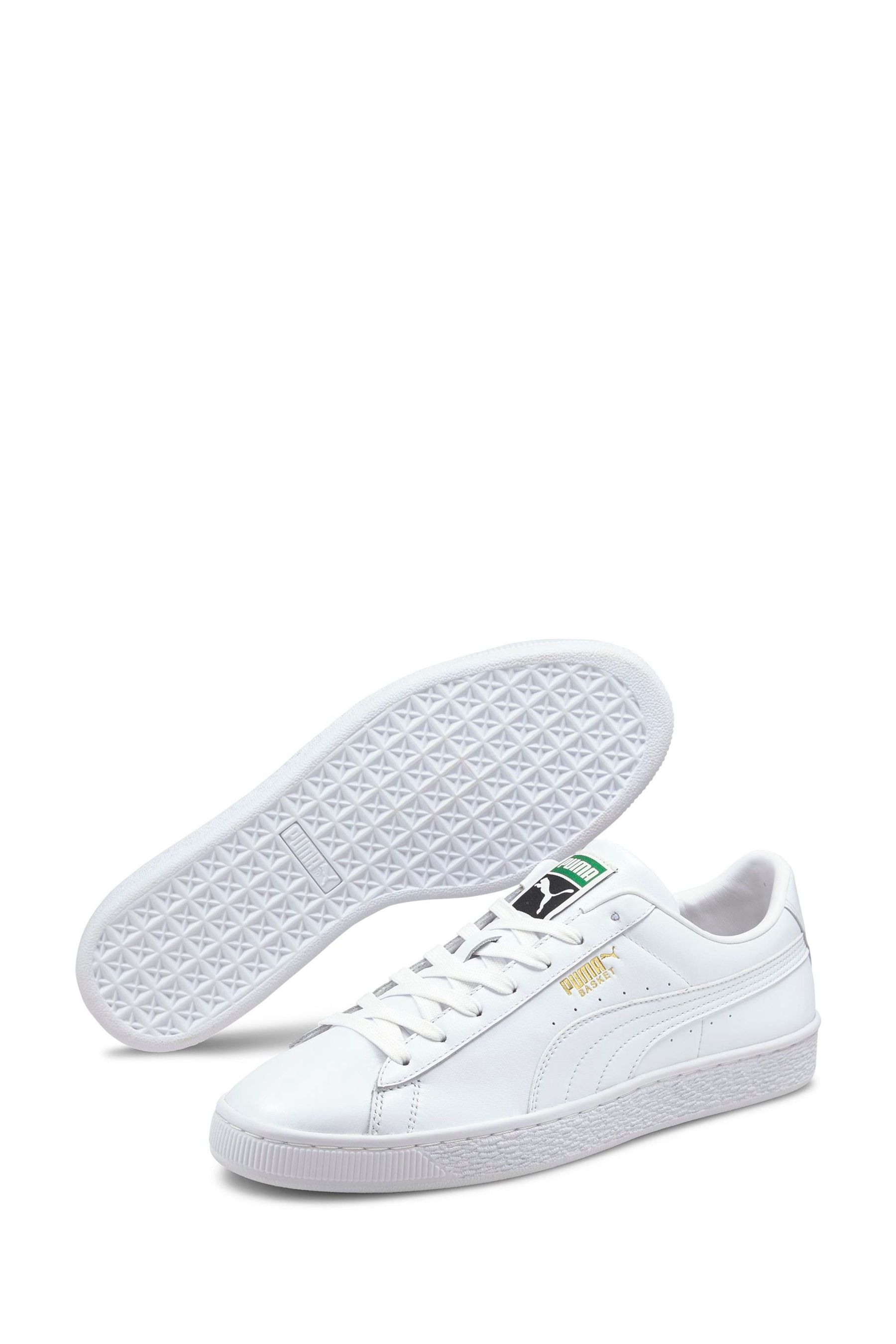 Buy Puma White Basket Classic XXI Trainers from the Next UK online shop