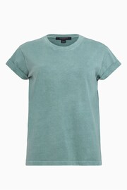 AllSaints Green Anna T-Shirt - Image 6 of 6