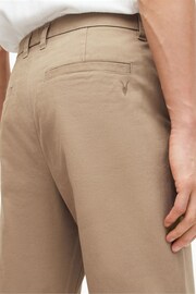 AllSaints Brown Walde Chinos - Image 4 of 7