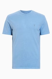 AllSaints Blue Ossage Shortsleeve Crew T-Shirt - Image 4 of 4