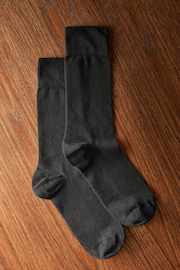 Black Anke Socks 2 Pack Containing Cashmere - Image 1 of 3