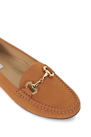 Dune London Glenniee Comfort Snaffle Brown Loafer - Image 6 of 6