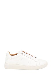 Jones Bootmaker Bernie Lace-Up White Trainers - Image 1 of 5