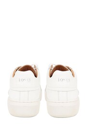 Jones Bootmaker Bernie Lace-Up White Trainers - Image 2 of 5