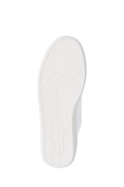 Jones Bootmaker Bernie Lace-Up White Trainers - Image 5 of 5