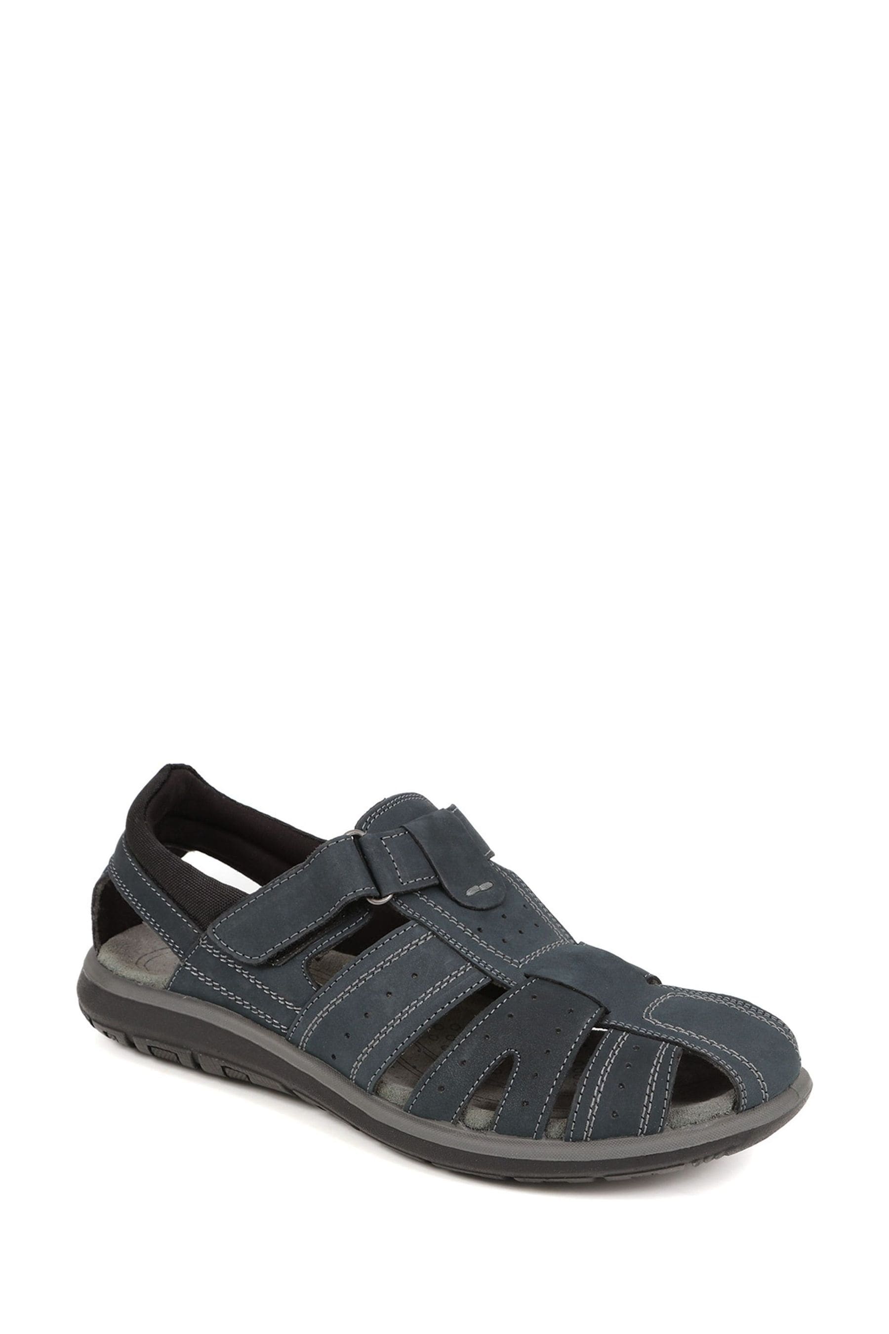 Pavers blue sandals top