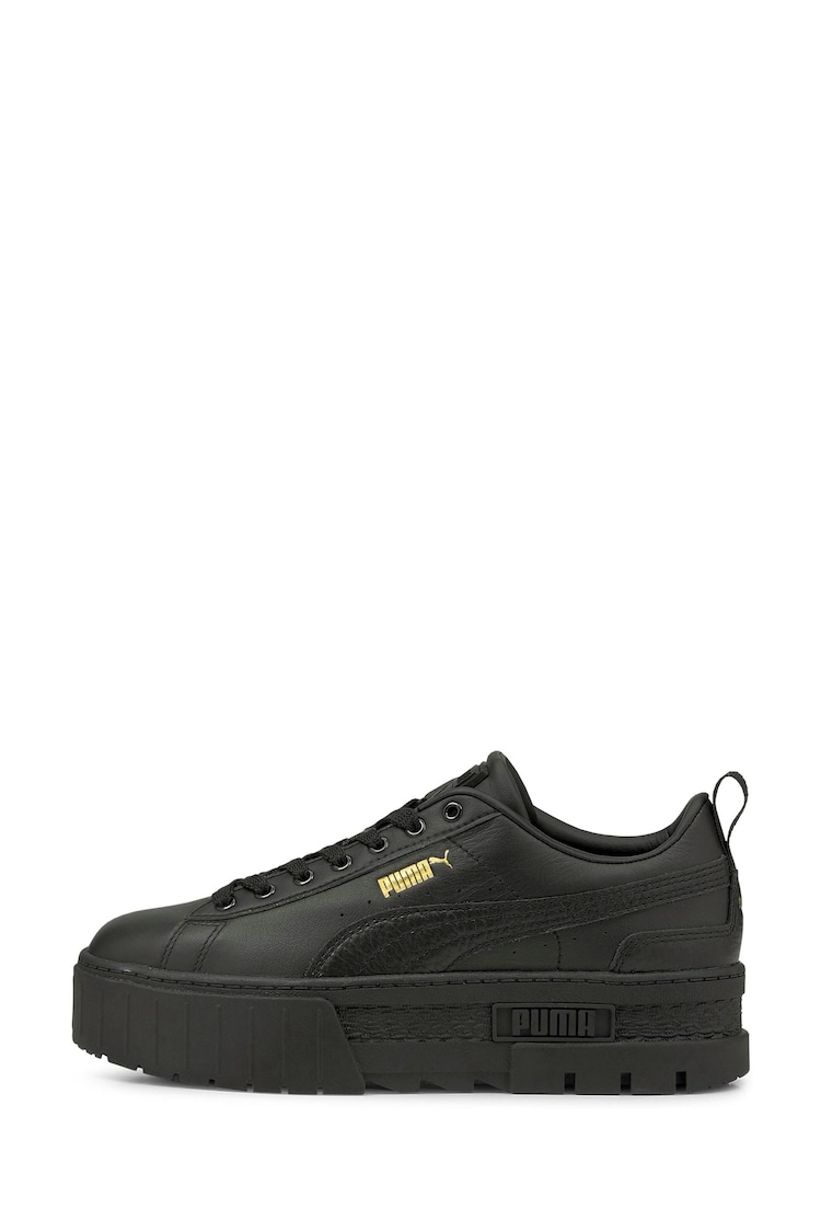 Puma Black Womens Mayze Classic Trainers - Image 1 of 6