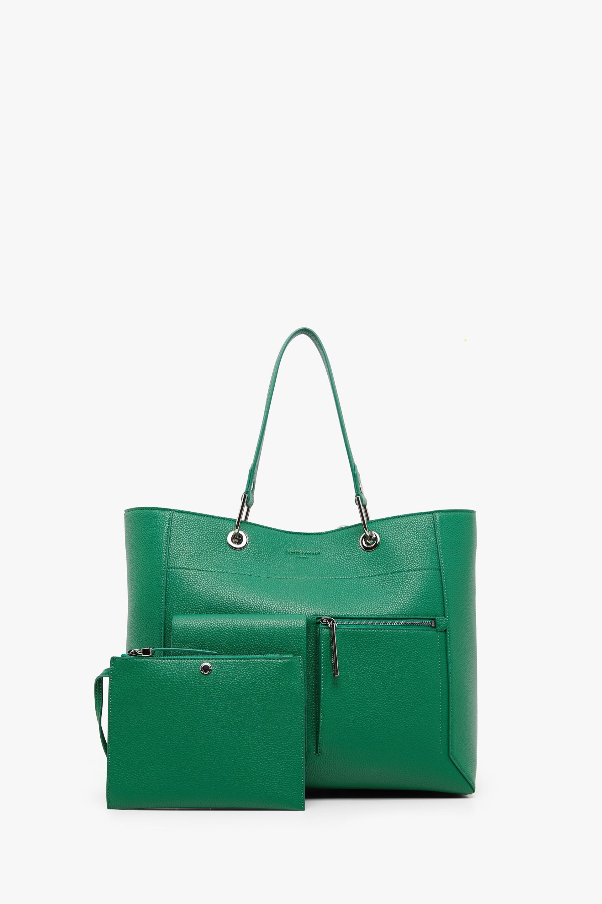 Jasper Conran London Green Shopper Bag - Image 2 of 7