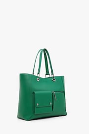 Jasper Conran London Green Shopper Bag - Image 3 of 7