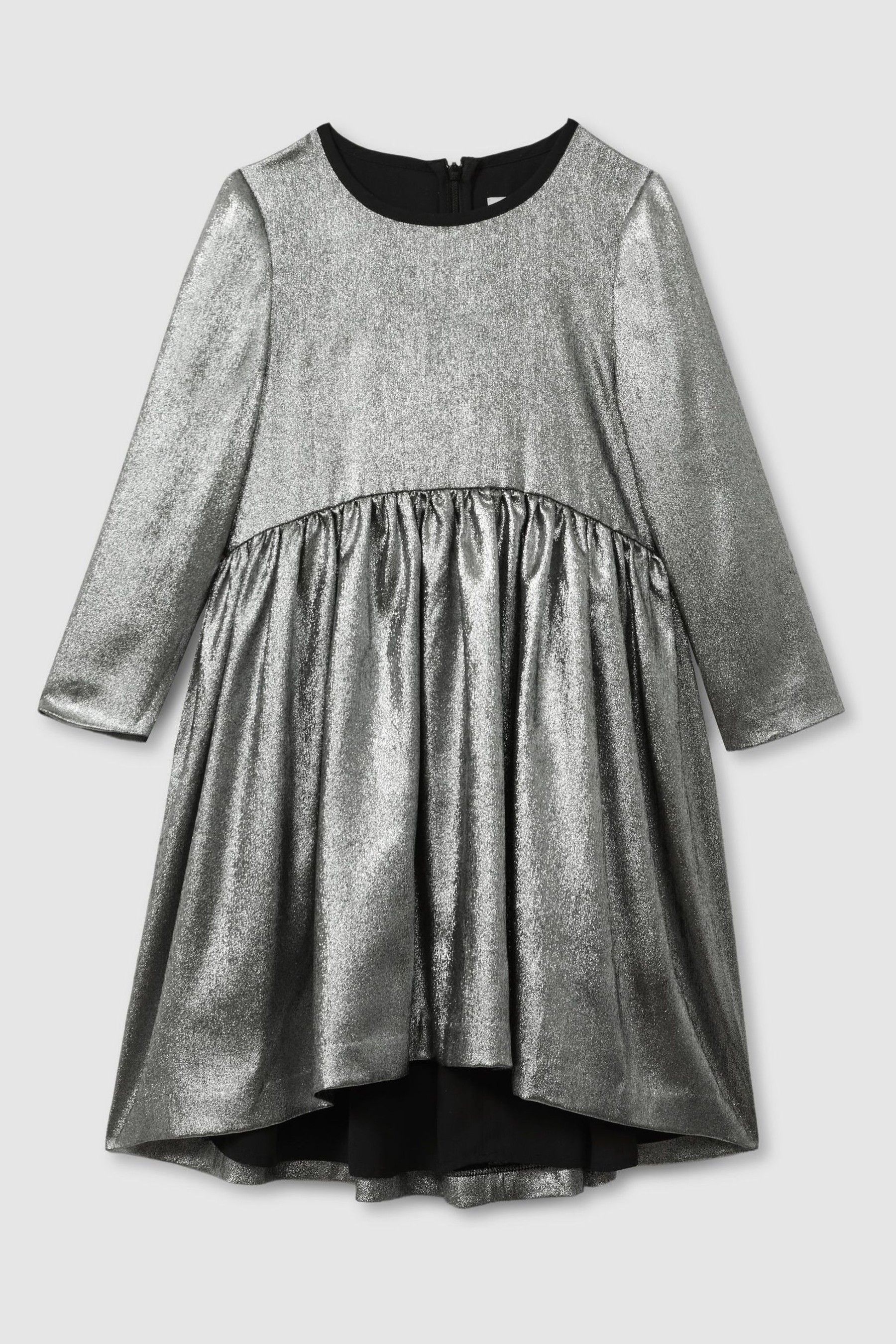 Buy Reiss Silver Joy 9 13 yrs Metallic Fit and Flare Dress from Next Armenia