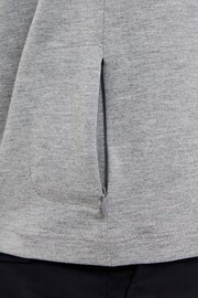 Sealskinz Grey Tatterset Plain Long Sleeve Quarter Zip Sweat Top - Image 4 of 6