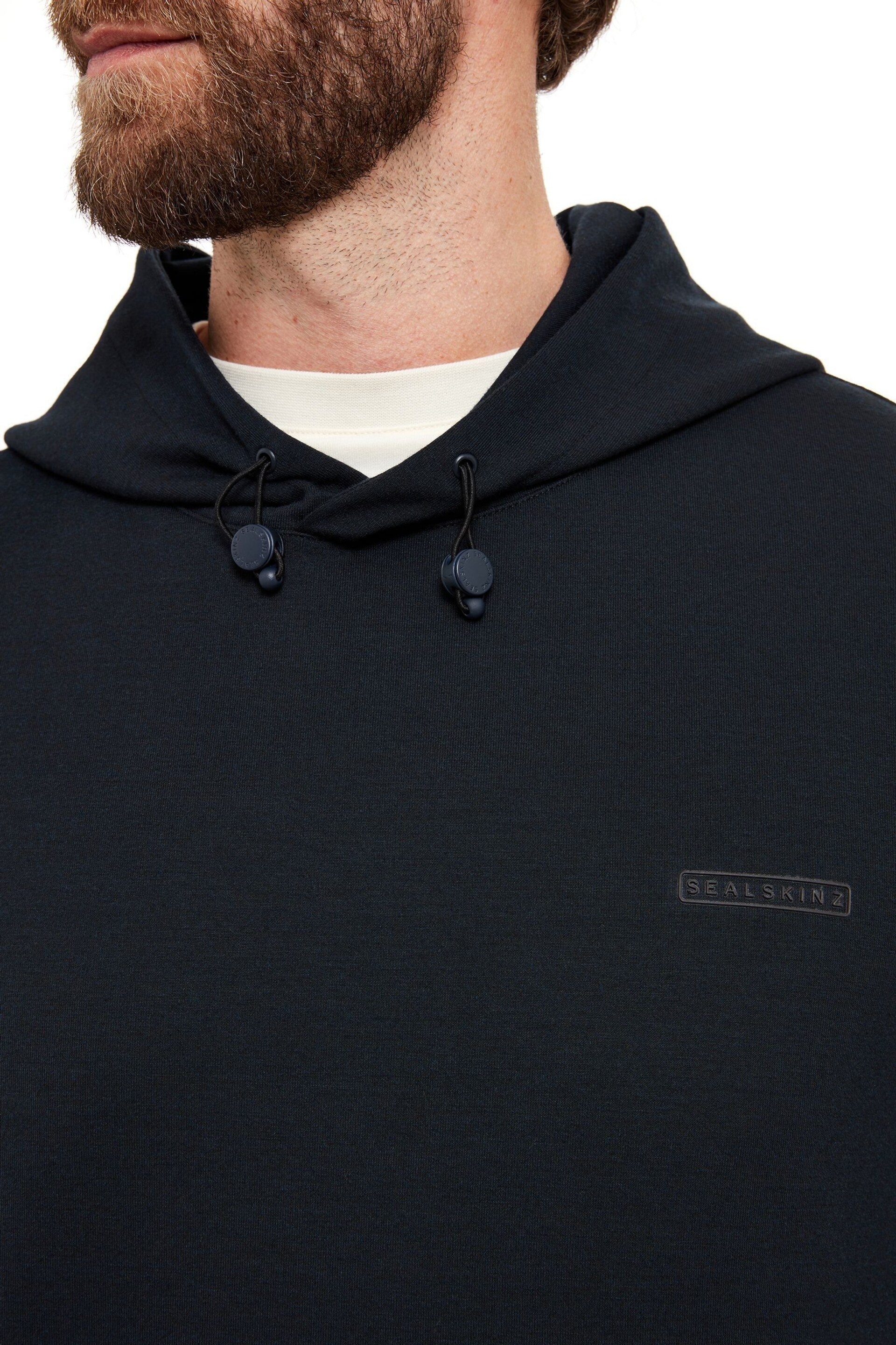 Sealskinz Blue Quentin Hoodie with Pockets - Image 4 of 5