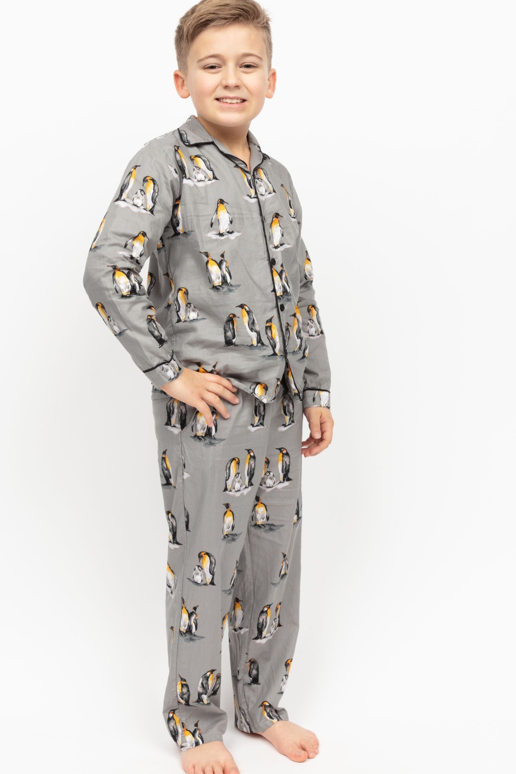 Buy Minijammies Unisex Blue Long Sleeve Check Pyjama Set from Next Singapore