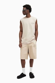 AllSaints Nude Access Short Sleeve Crew T-Shirt - Image 6 of 8