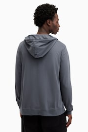 AllSaints Blue Brace Hoodie - Image 5 of 7