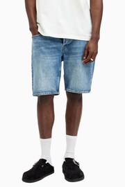 AllSaints Blue Switch Shorts - Image 1 of 9