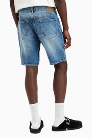 AllSaints Blue Switch Shorts - Image 7 of 9